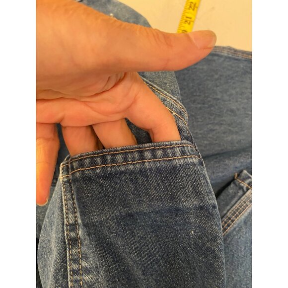 Carhartt FR Mens Flame-Resistant Relaxed-Fit Denim Jeans 35x32 100% Cotton - Picture 8 of 12